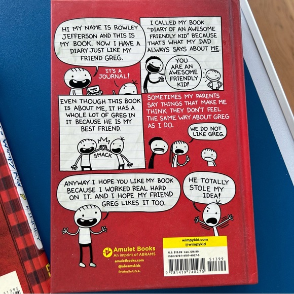Diary of a Wimpy Kid Jeff Kinney Book Set - Picture 7 of 9